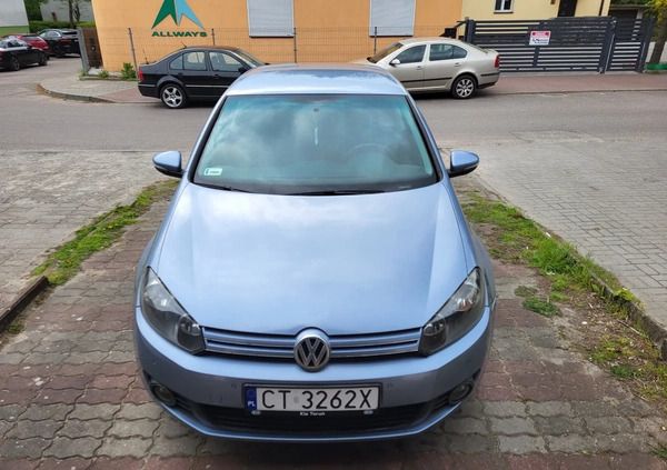 Volkswagen Golf cena 17500 przebieg: 179000, rok produkcji 2008 z Toruń małe 56